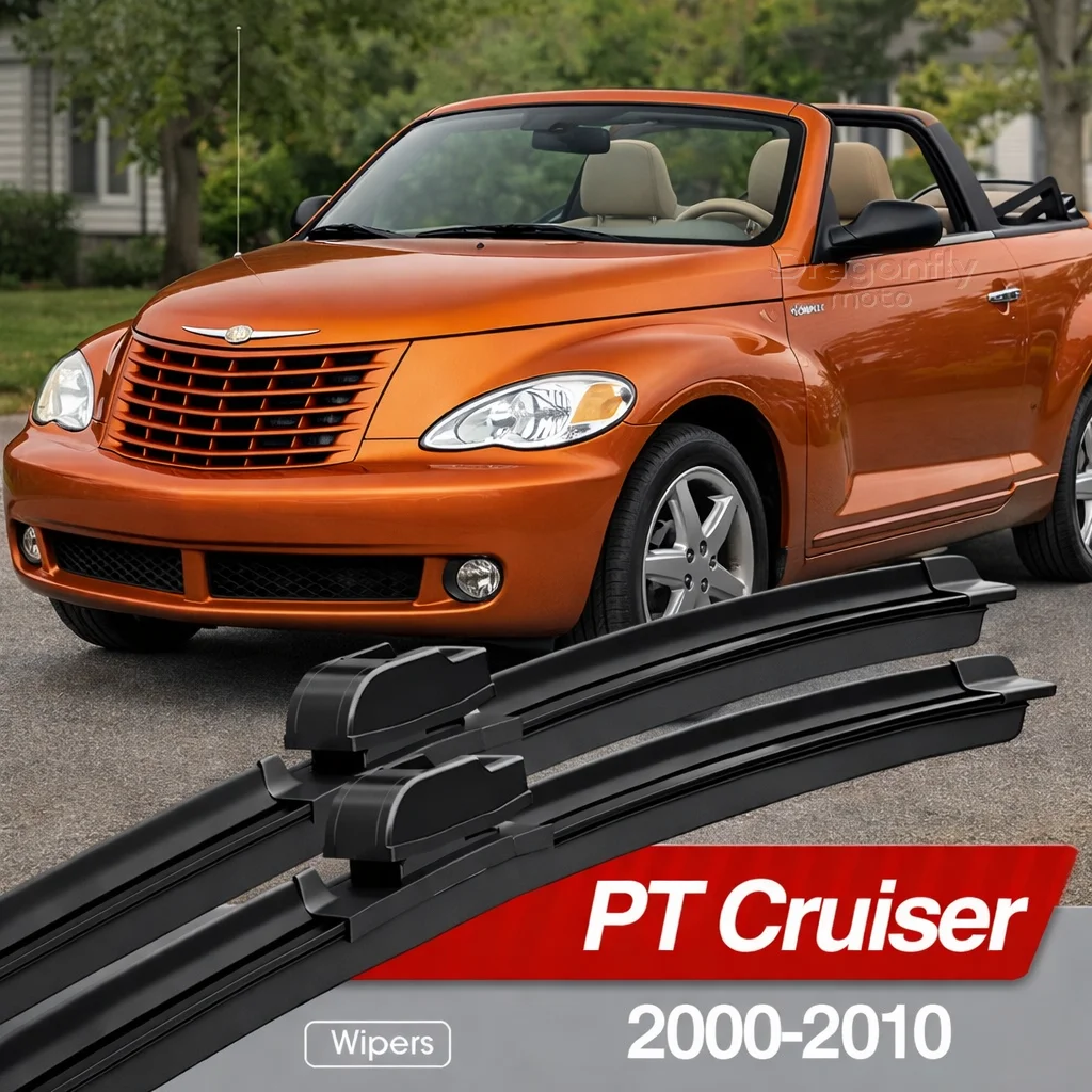 

Front Windshield Wiper Blades 2pcs Windscreen Window Accessories 2002 2003 2004 2005 For Chrysler PT Cruiser 2000-2010 2008 2009