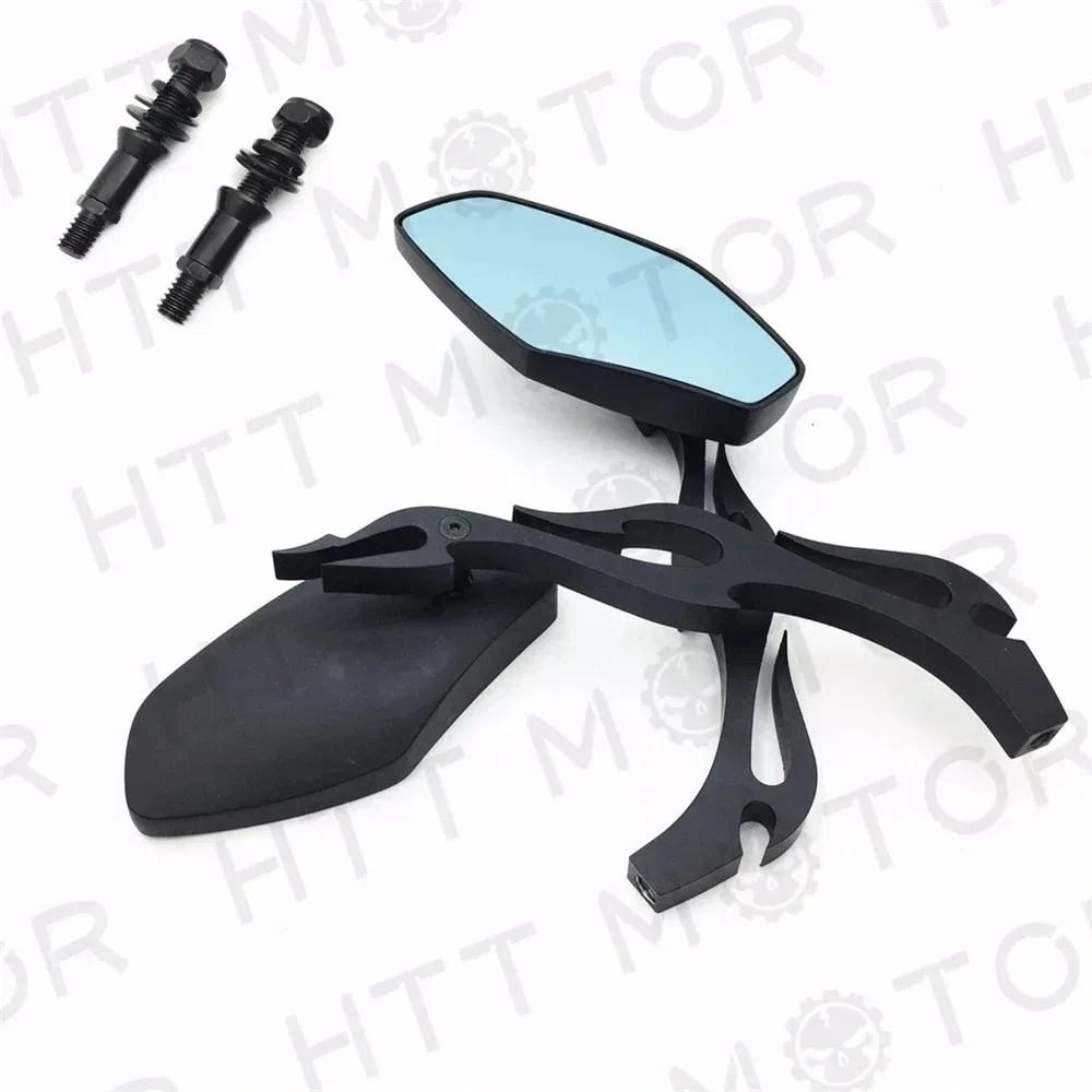 

Motorcycle Rearview Mirrors For Suzuki Boulevard Honda Shadow Chopper Bobber Cruiser Uses 8mm Or 10mm