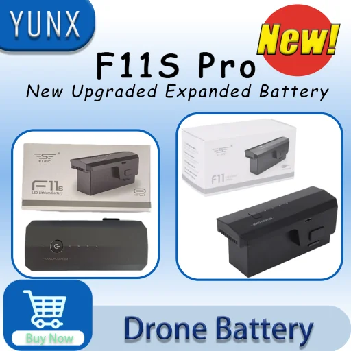 Replacement Intelligent Flight Battery for SJRC F11S Pro Drone High Capacity Stable Output Spare Repair Accessories