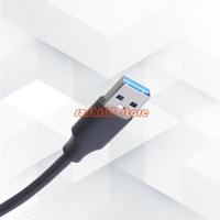 781E 30/60/100cm USB to Type C Extension Cable Male to Male Power Adapter Charging Cord with Switches for LED Light Black