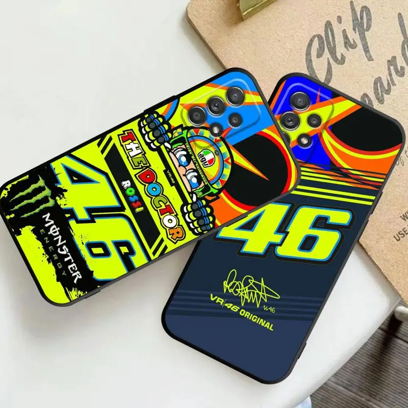 Case For Samsung Galaxy A52 A53 A12 A13 A54 A32 A51 A71 A23 A33 A21s A13 5G A22 TPU Phone Case Motorcycle Racing Forever 46 Cool