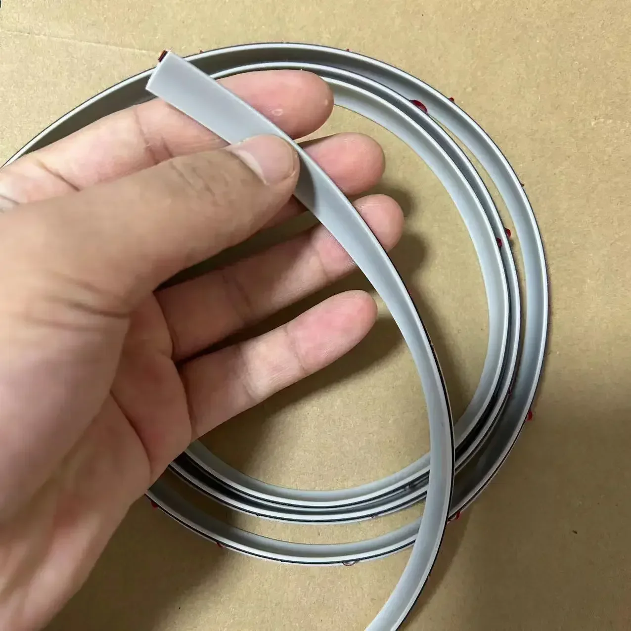 For Toyota Land Cruiser 4500 LC80 PRADO 3400 LC95 Fender Wheel Eyebrow Large Surround Edge Sealing Rubber Strip