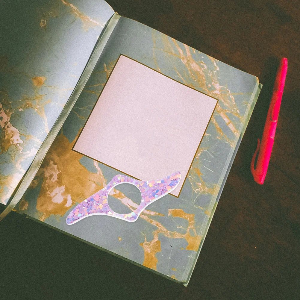 

4pcs Resin Book Page Holder Thumb Lightweight Reading Assistant Portable Book Opener For Students Decorative Bookmark Gift