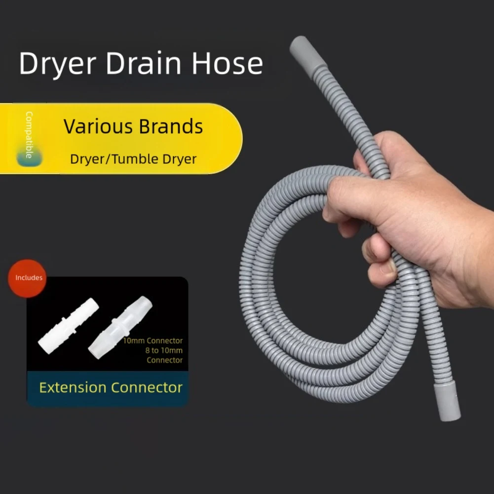 洗濯機アクセサリー 乾燥機排水ソリューション 家庭用洗濯機 信頼性の高い性能 パイプ 多用途乾燥機の互換性 1m 0.8m