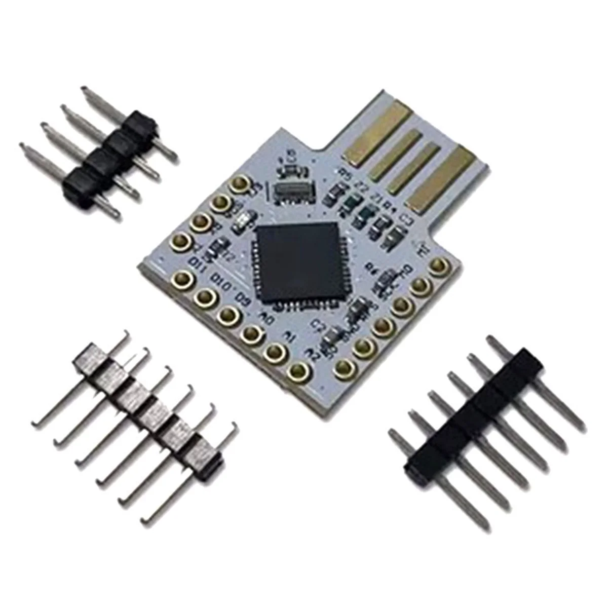 

For USB ATMEGA32U4 Mini Development Board PRO-MICRO Multifunction Portable Convenient Module,White