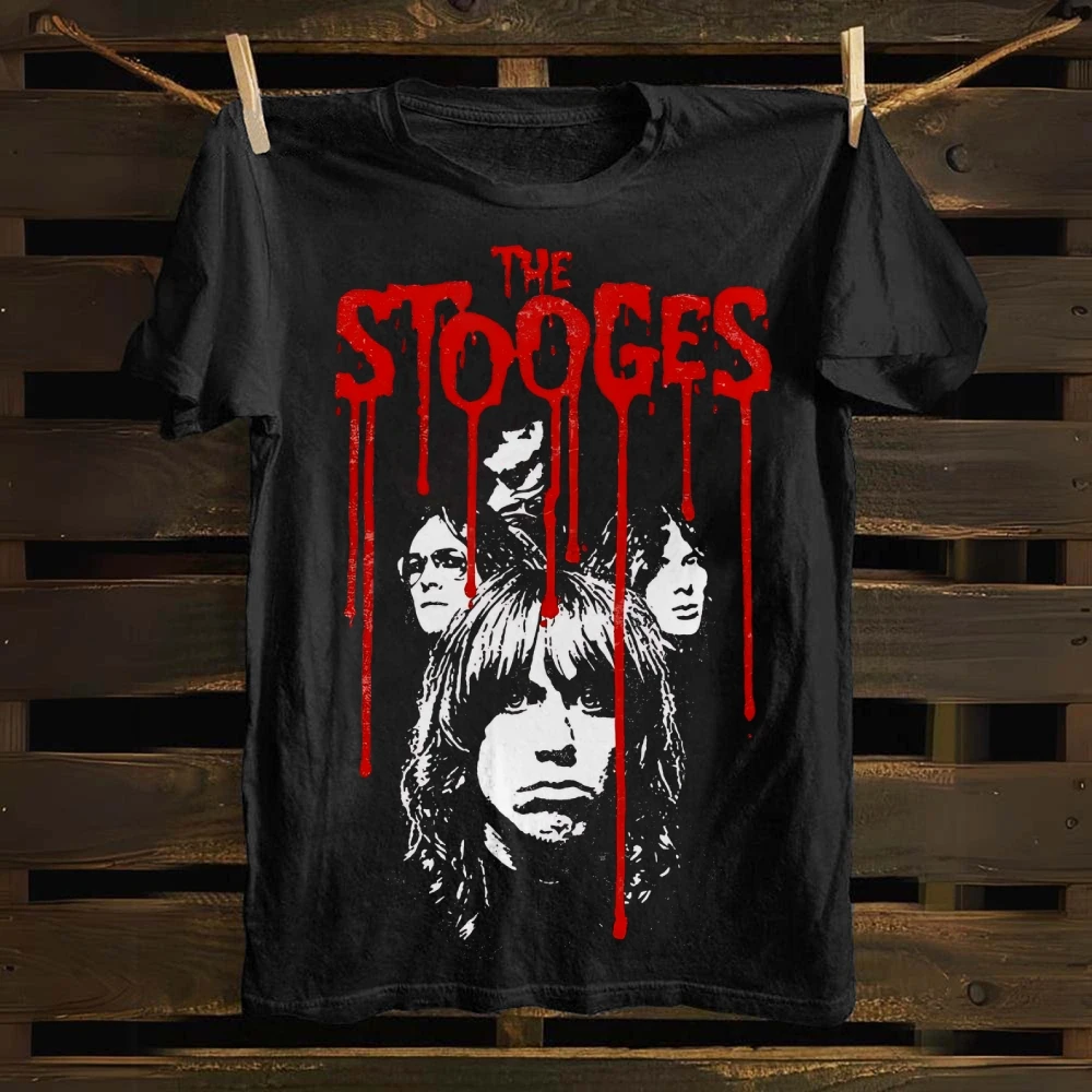 Unisex cotton The Stooges T-shirt