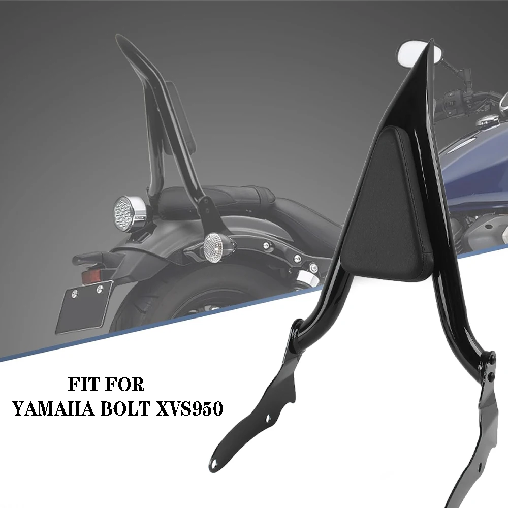 

Motorcycle Detachable Backrest Rear Passenger Sissy Bar with Pad for Yamaha Bolt XV950 XVS950 R-Spec 2014-2025