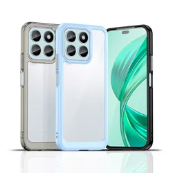 Transparent Colorful TPU Case for Honor X5b Plus X6b X8b X8a 5G X7a X6 X6s X7c Protective Cover Clear Fundas Coque Capa