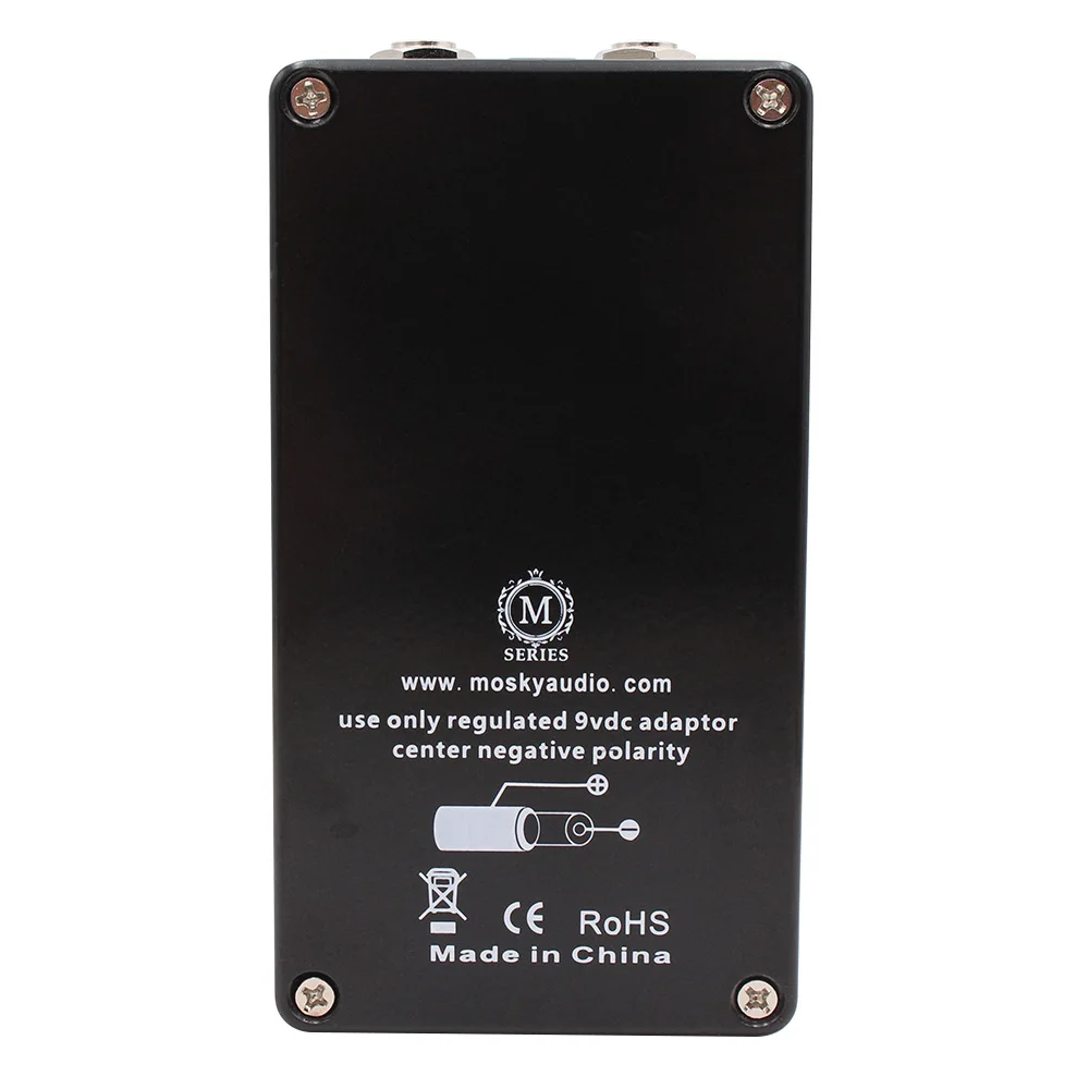 موسكي كينغ رات تأثيرات الغيتار تشويه الزغب تأثيرات الغيتار الكهربائي مع 4 أزرار مناسبة لملحقات الغيتار باس