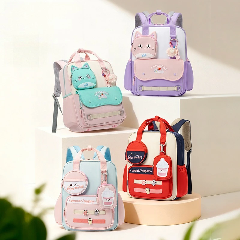 

Large Capacity Student School Bag Teenage Youth Backpack Grades 3-6 Lightweight School Backpacks Ergonomic Mochila Escolar