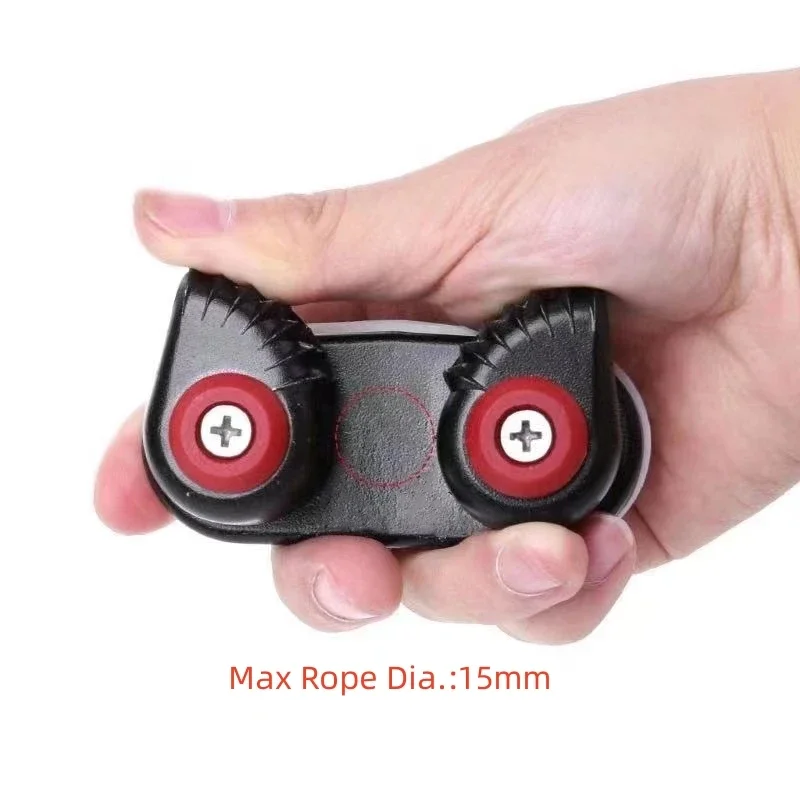 Tacchetti per camma in alluminio Tacchetti per camma per barche Matic Fairlead Vela marina Barche a remi Barca a vela Kayak Canoa Gommone Accessori