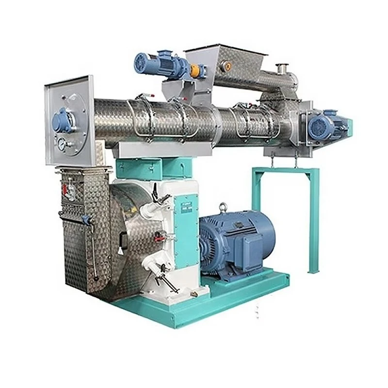 Newest Advanced Animal Feed Pelletizer Plant , Feed Pressing Machines, Animal Fodder Pelleting Machine