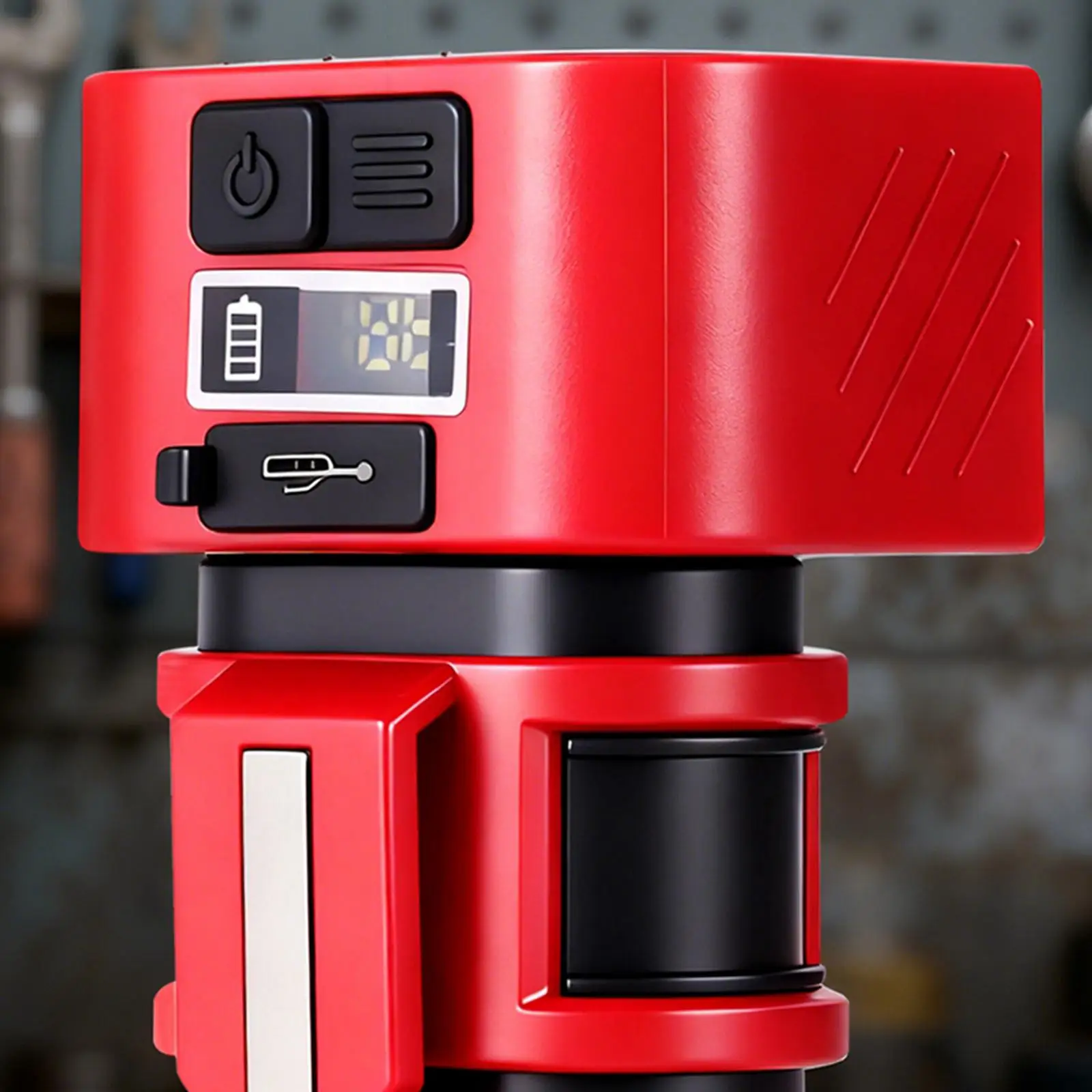 Magnetic LED Rechargeable Work Light High Intensity Handheld Flashlight Portable Lamp for Outdoor Repair