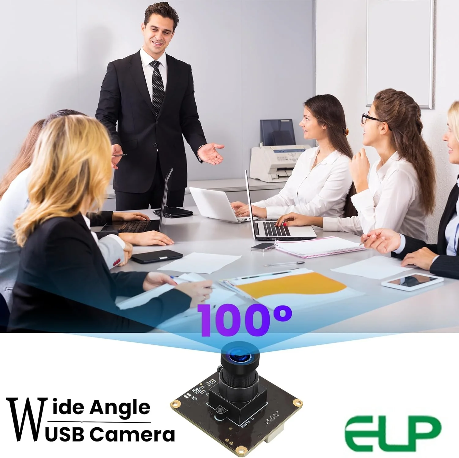 ELP High Speed 1080P 60fps/720P 120fps/360P 260fps USB Camera OV4689 CMOS UVC USB Webcam Board with No Distortion Lens