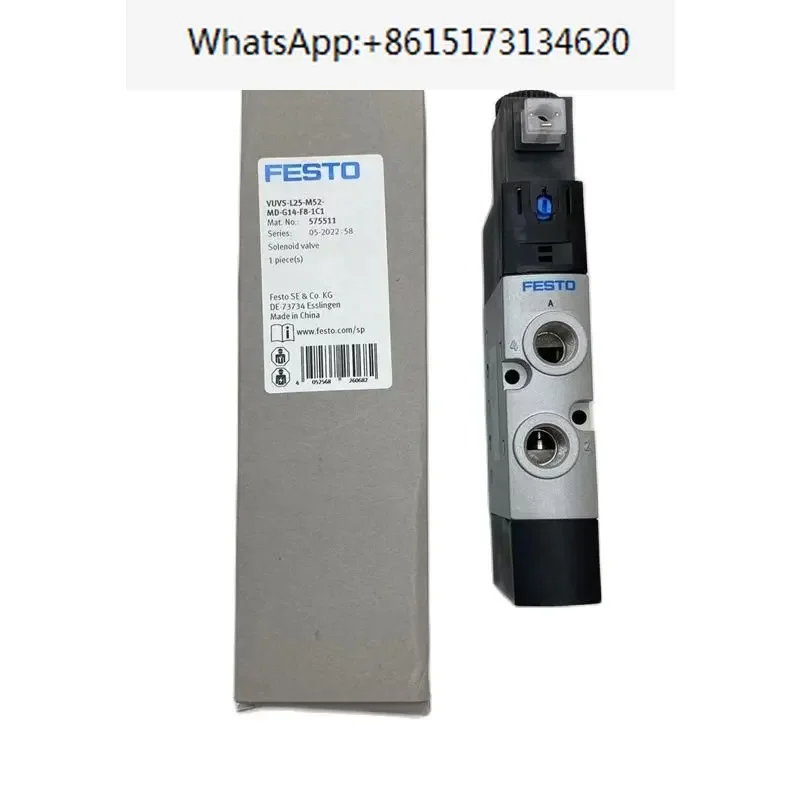 FESTO Solenoid valve VUVS-L25-M52-MD-G14-F8-1C1 575511 575509 VUVS-L20-M52-MD-G18-F7 575250 VUVS