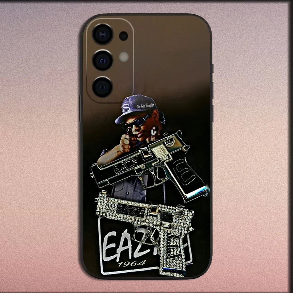 Rapper E-Eazy E Phone Case For Samsung S25,S24,S21,S22,S23,S30,Ultra,S20,Plus,Fe,Lite,Note,10,9,5G Black Soft Cover