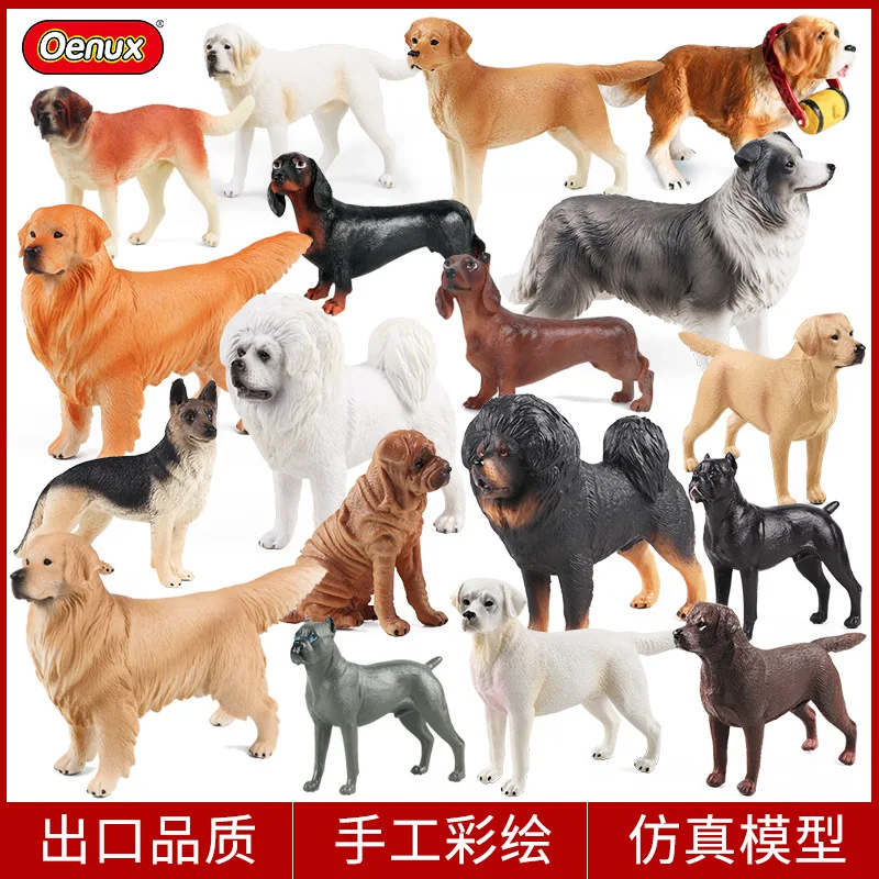 

Children Simulation Animal Model Bulldog Golden Retriever Labrador Dog Tibetan Mastiff Shepherd Dog Corgi Dog Toy