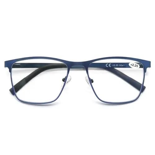 MODFANS Blue Light Reading Glasses for Men Metal Frame Computer Readers Presbyopia Magnifier Lens Eyewear Diopter +0.75 to +4.0 - Image 7