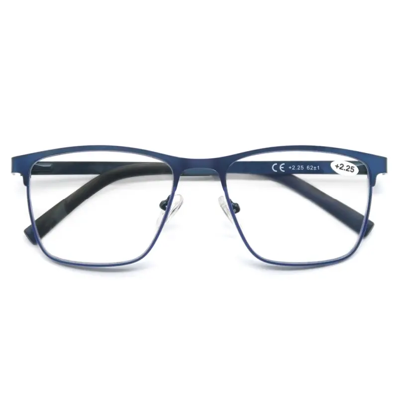 MODFANS Blue Light Reading Glasses for Men Metal Frame Computer Readers Presbyopia Magnifier Lens Eyewear Diopter +0.75 to +4.0 - Image 7