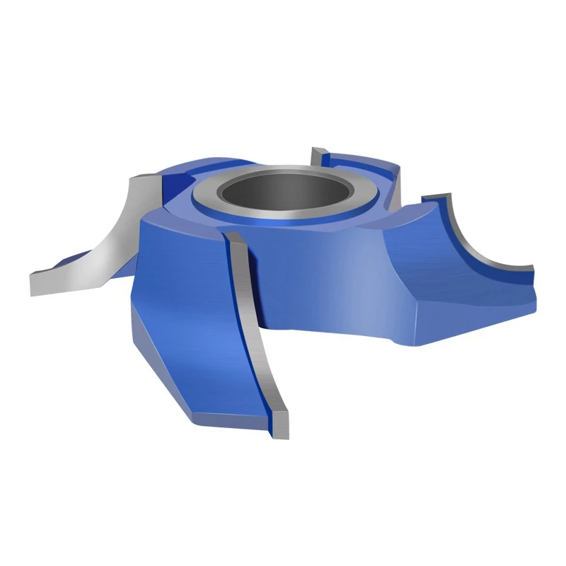 Woodworking End Mill 1/4 Rounded Corner R Positive Semi-Circular Chamfer Arc Edge Trimming Cutter