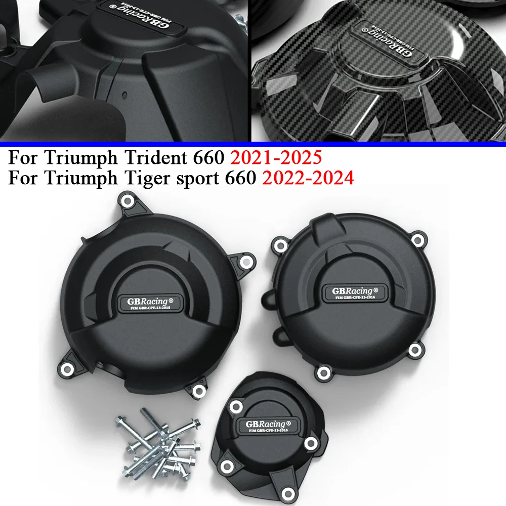 

For Triumph Trident 660 2021-2025 Tiger sport 600 2022-2024 For GB Racing Motorcycles Engine Protection Cover