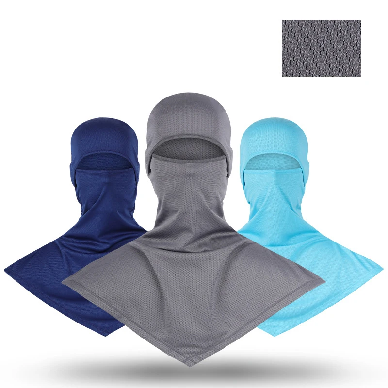 Sun Protection Balaclava Fishing Men Women Summer Headscarf Mask Full Face Breathable Quick Drying Neck Cover Shawl Cycling Mask