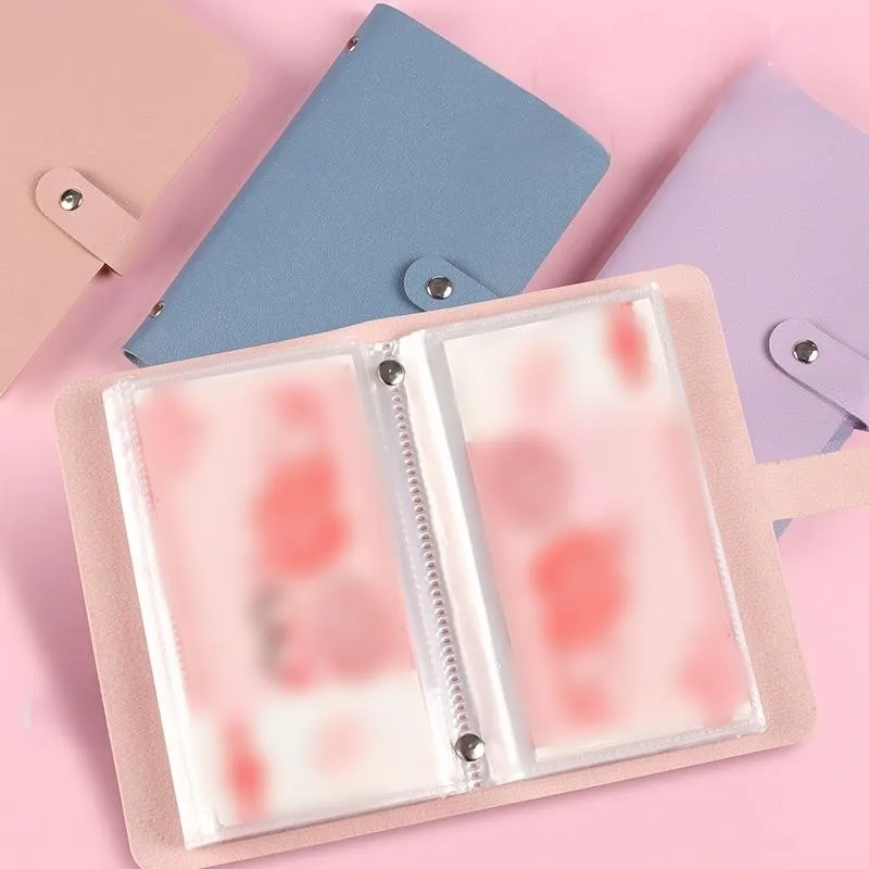 Leather Waterproof Savings Binder 100 Envelopes Cash Budget Notebook Clear Money Challenge Book Portable Financial Planner