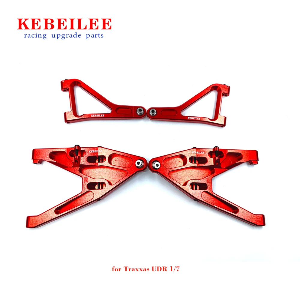 Kebeilee-traxxas udr、cncアルミニウム、7075 # 、アッパーサスペンション用の上部および下部アーム