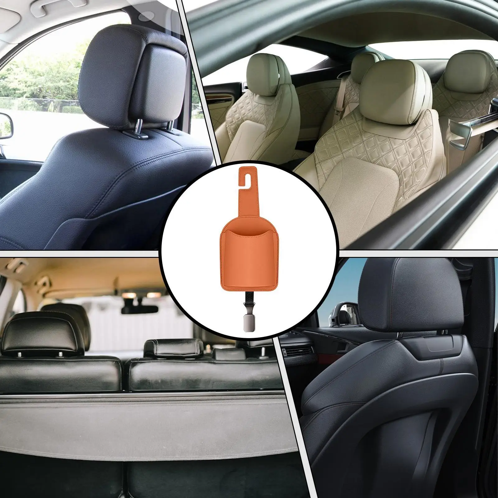 

Backseat Cup Holder For Car Multifunctional Organizer Automotive Drink Water Bottle Storage Holder For Travel Truck Interior