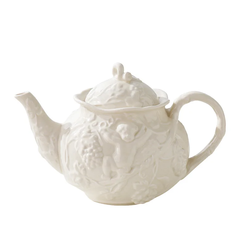 

Cup Creative British Embossed Coffee Cup Personalized Kettle Household Afternoon Tea Water Utensils Set European Court