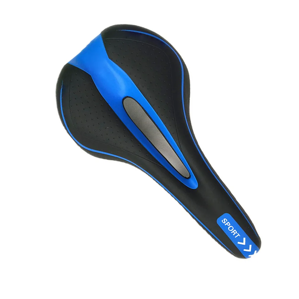 

Bicycle Seat Bike Saddles Mountain for Men White and Black Pad Biking Cycling Bikes Comfortable