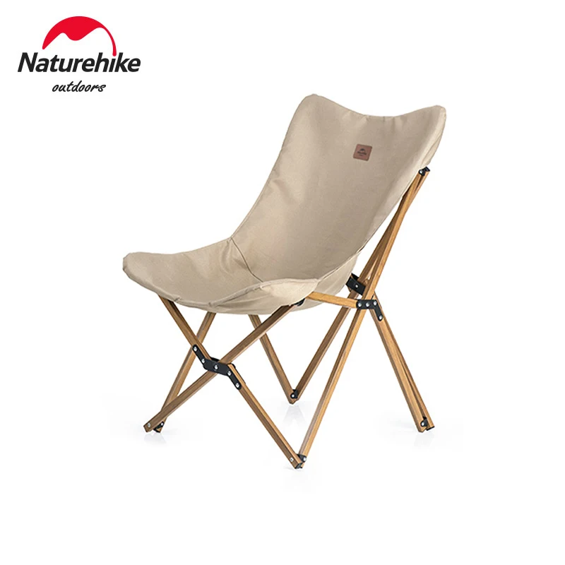 Naturehike Glamping Series Ultralight Folding Camping Chair Aluminum Alloy Portable Outdoor Picnic Chair NH19Y001-Z