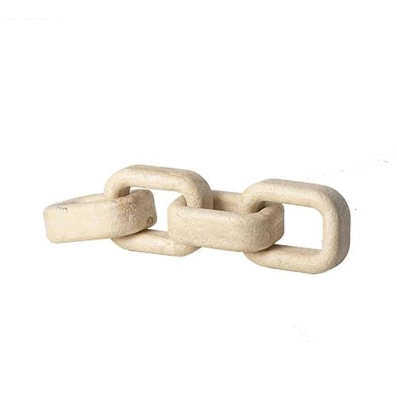 Chain Shackles Sculpture Abstract Artwork Desk Decoration Ornaments Modern Crafts Statue Room Aesthetic Decor