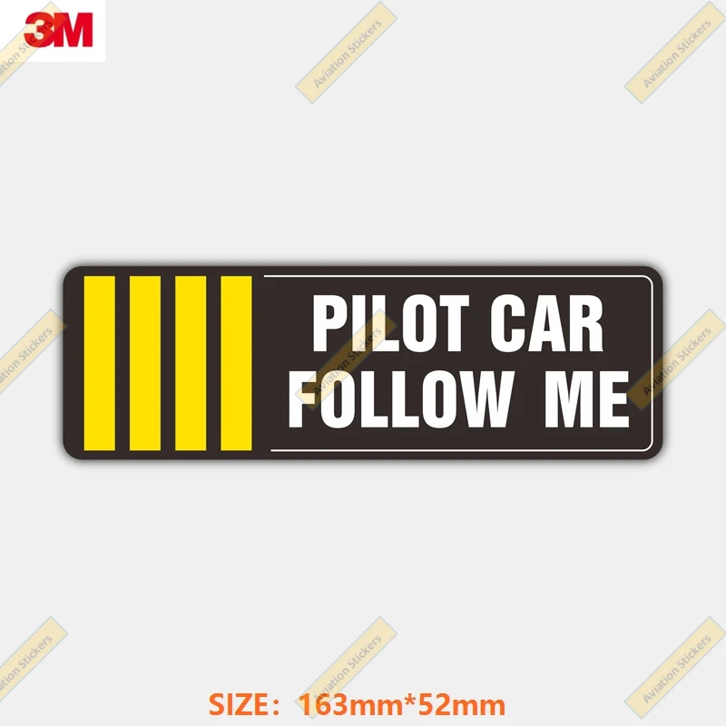 

Pilot shoulder badge Aviation Vinyl waterproof Stickers for Funny Luggage Car Cartoon Stickers Art Cute Laptop Sticker