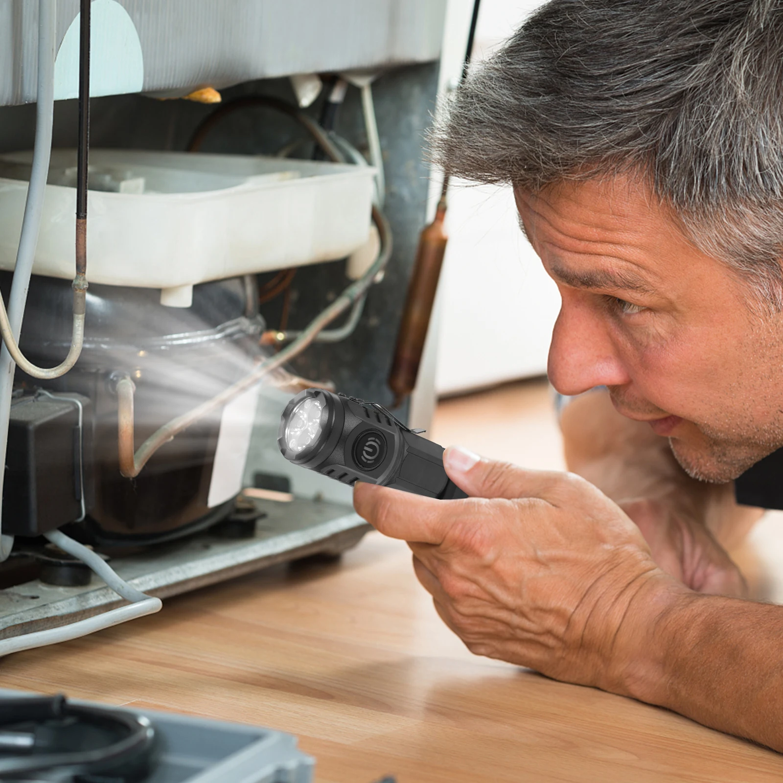 

Mini Flashlight Thumb Light Portable Camping Outdoor LED High Luminous Small Powerful Flashlights Bright Handheld