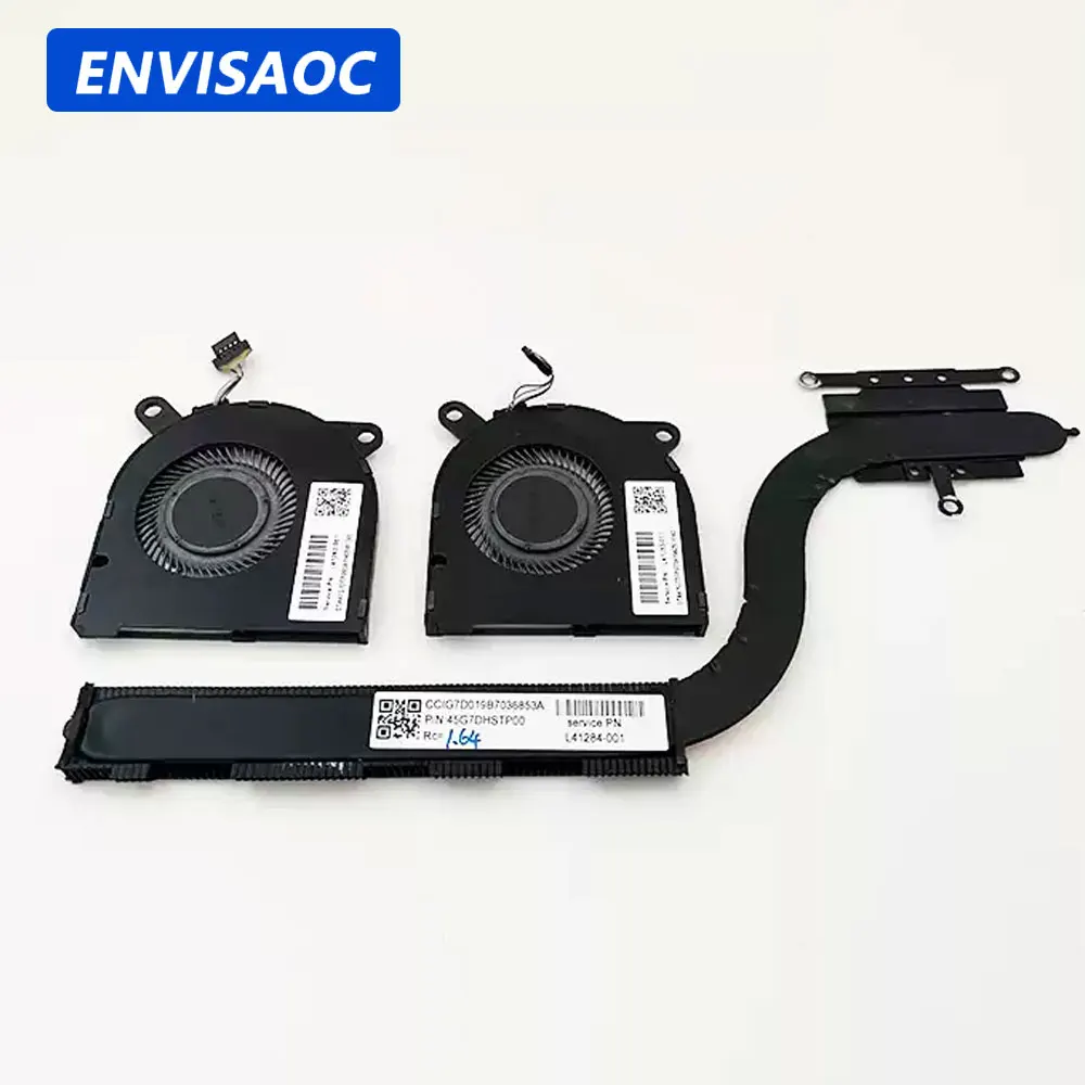 

OEM For HP Pavilion 13-AN TPN-Q214 Laptop CPU GPU Cooling Fan Heatsink Fan Cooler L41283-001 ND55C03-18C15