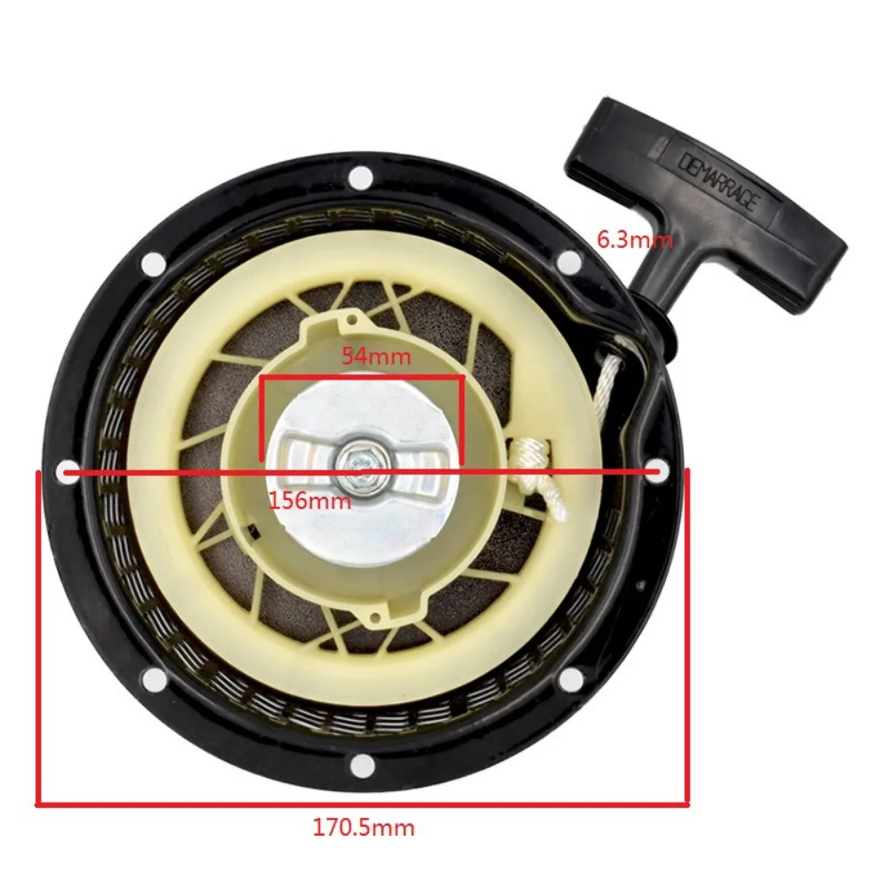 Gasoline Generator Accessories EY20 167F Starter Tray 7.5HP Micro Tiller EY28 Recoil Pull Plate Claw