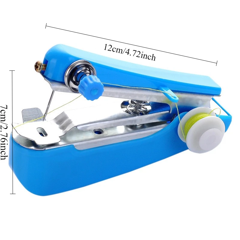 1PC Compact Portable Handheld Mini Sewing Machine for Easy Clothing Maintenance And Manual Embroidery - Handy Tailoring Tool