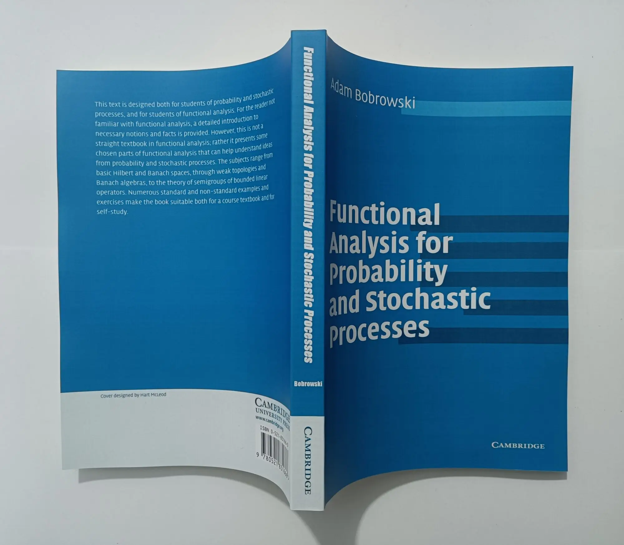 Functional Analysis For Probability And Stochastic Processes