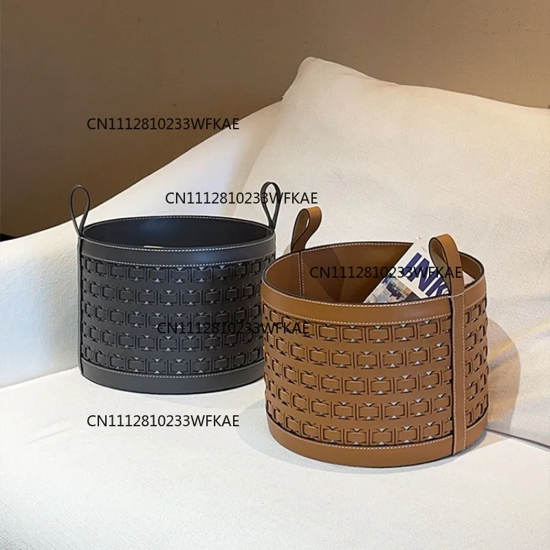 Light luxury, modern with handle, multi-functional finishing box storage basket, new model