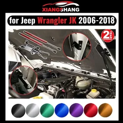 Hood Damper for 2006-2018 Jeep Wrangler JK SUV Gas Strut Lift Support Front Bonnet Modify