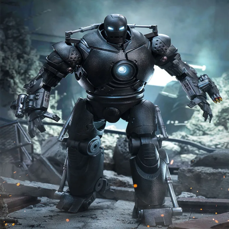 ZD Original Tony Stark Iron Man Iron Monger Action Figure Sammeln Desktop ornament Garage Kit Modell Spielzeug Kinder Geburtstag Geschenke