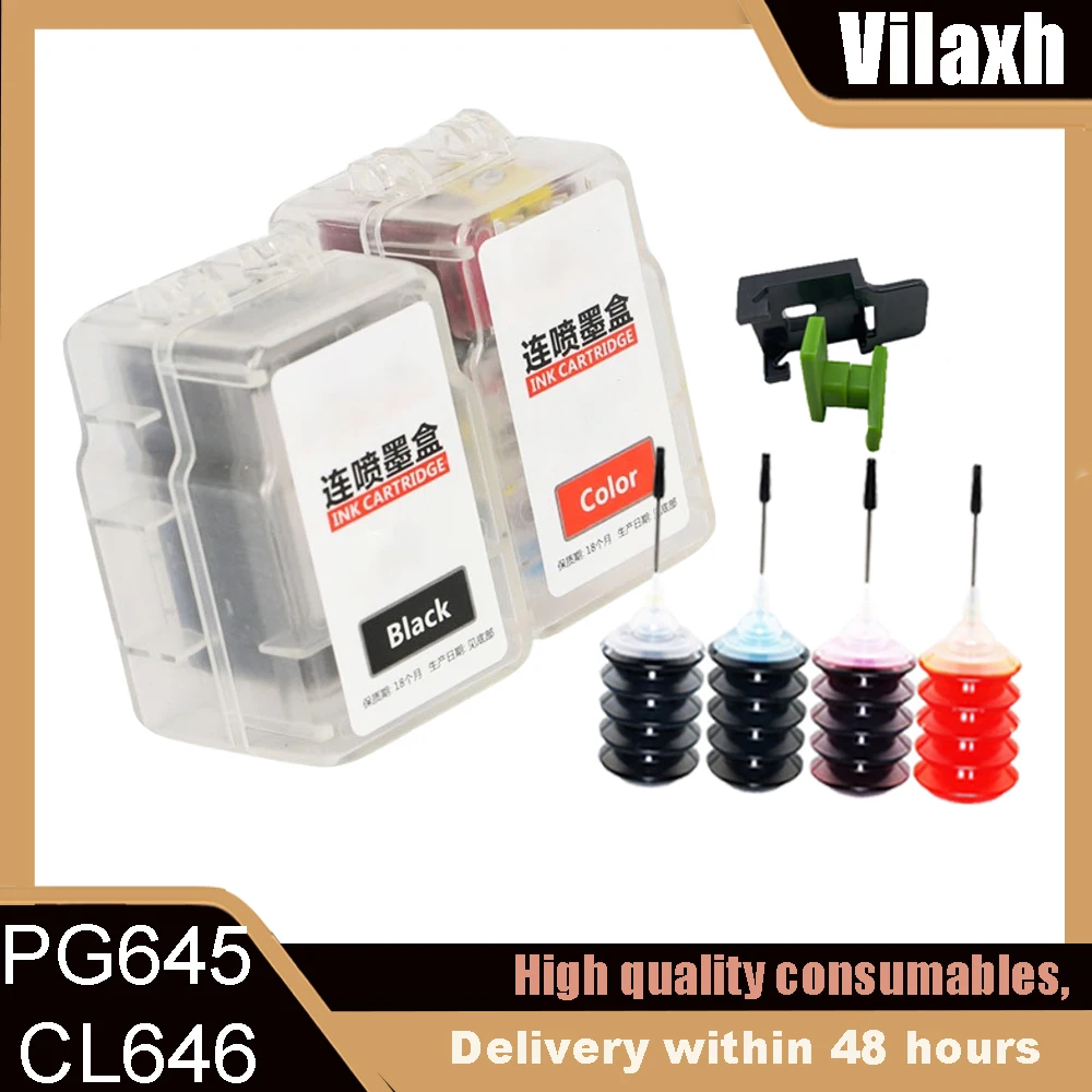 

Комплект для заправки картриджей без чипа для Canon Pixma MG2460 MG2560 MG2960 MG3060 MX496 TR4560 TS306 TS3160 TS3165 TS3360