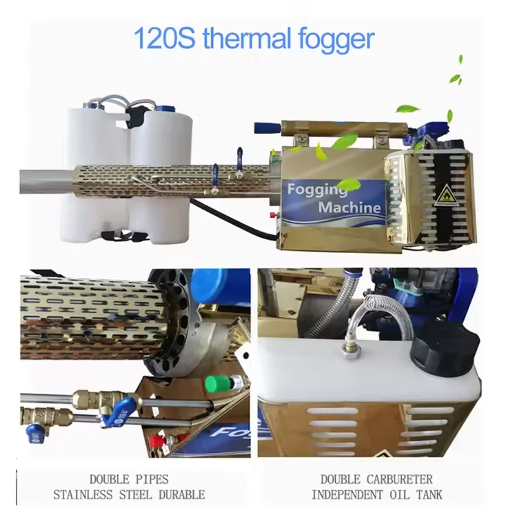 2025 농업용 드론 연무기 휴대용 2.0L 연료 탱크 분무기 제초용 연기 분무기