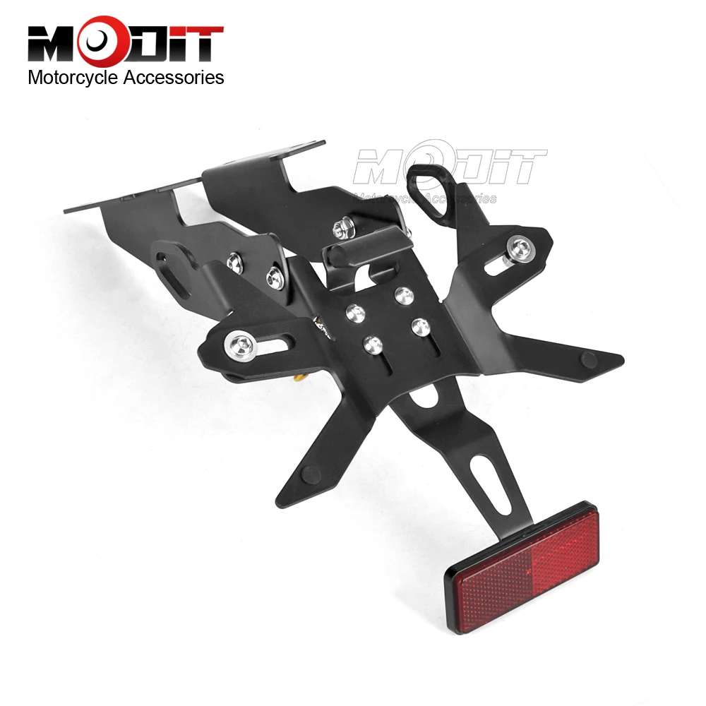 New Motorcycle Accessories For YAMAHA TENERE 700 Tenere700 2018-2024 Rear Short Tail License Plate Holder Tailstock Bracket Kit