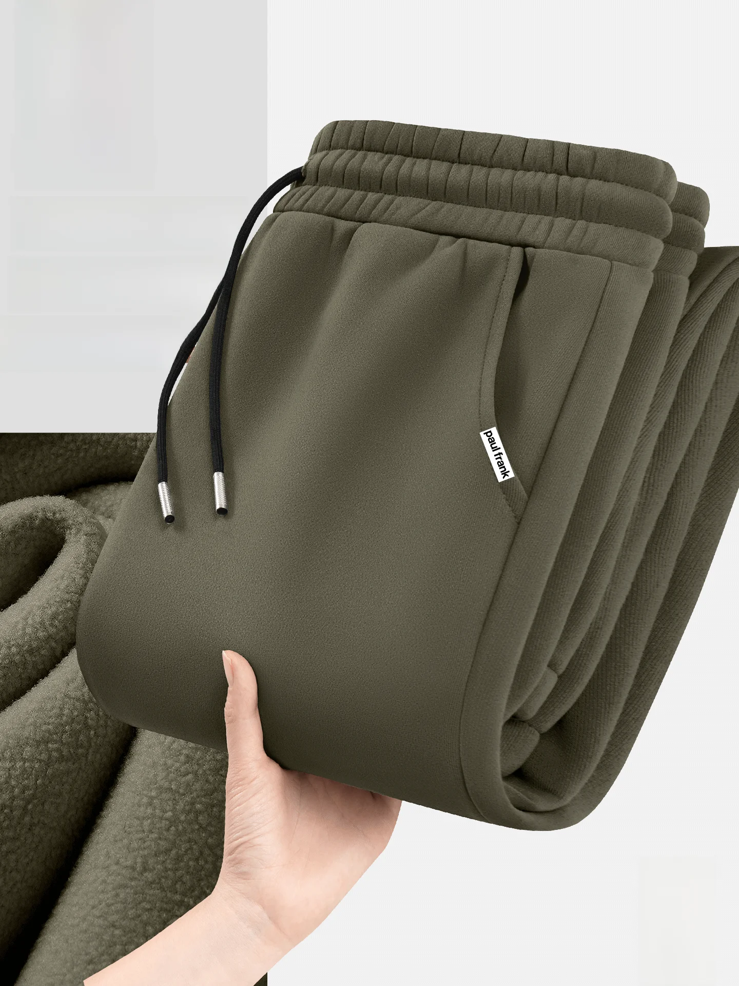 

Мужские утепленные спортивные брюки с манжетами, американского стиля, зимние, теплые, повседневные, молодежные, прямого кроя