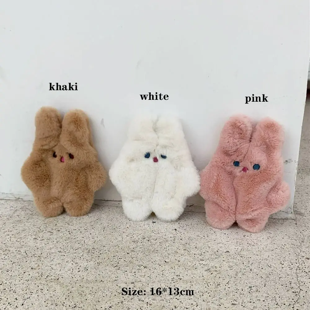 Plush Rabbit Coin Money Bags Mini Cute Card Keys Case for Children Gifts Pouch Zipper Animal Bags Lipstick Earphone Storage