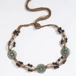 Bohemian Braided Waist Chain Fashion Retro Dress Skirt Tassel Belt Body Waistbands Ethnic Style Waist Rope Women