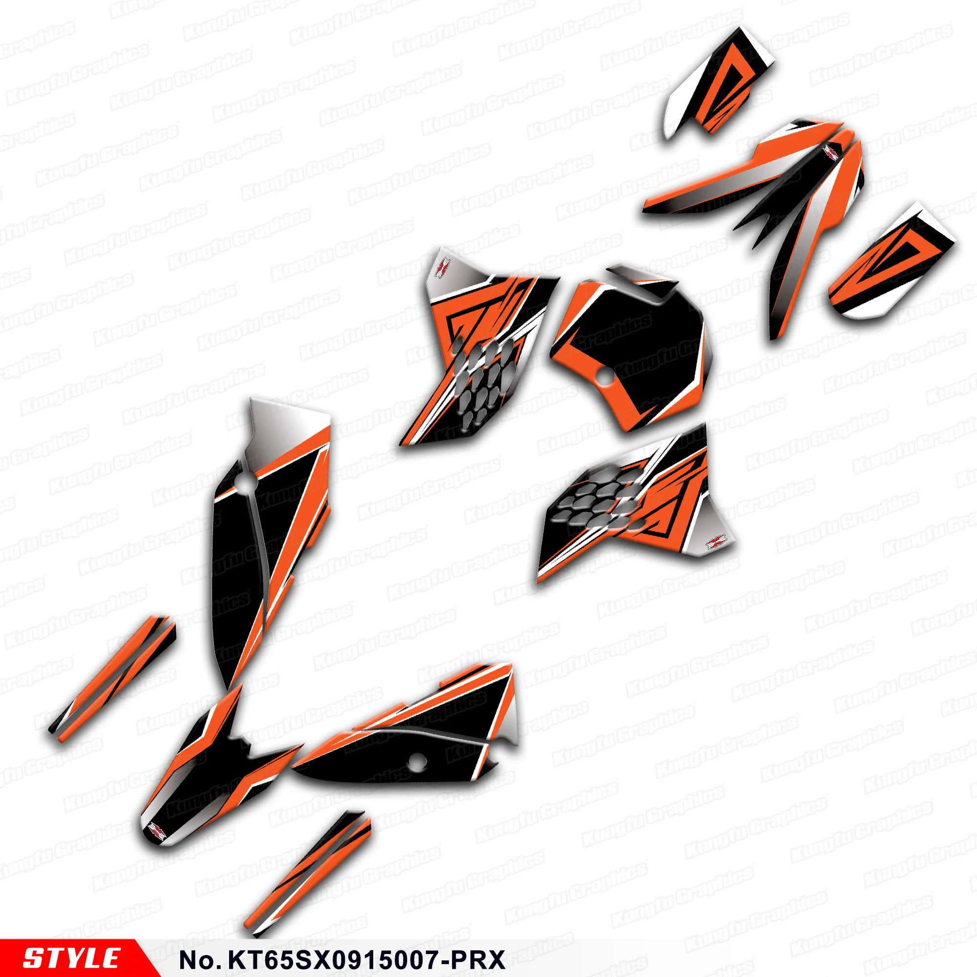 

JY RACING Restyle Graphics Adhesive sticker for KTM 65 SX SX65 2009 2010 2011 2012 2013 2014 2015, KT65SX0915007-PRX