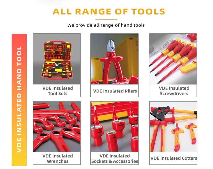 99LB006 32 Pcs Household Hand Insulated Ratchet Wrench Tool Set